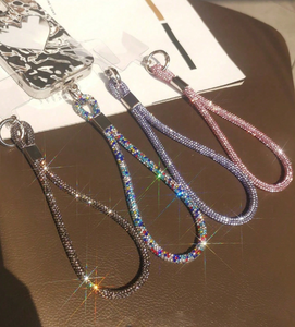 Cordon de cou réglable long en strass pour porte-badge et téléphone portable, avec logo personnalisé, étanche et durable - Product Image 6