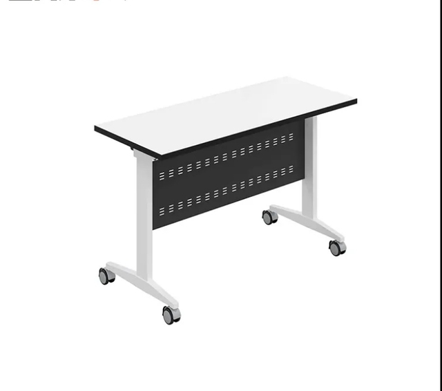 Movable Office School Activity Study Folding Table Frame Training Desk Folding Laptop Desk Folding Training Table