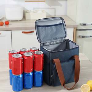 Sac à déjeuner personnalisé 2024, sac isotherme carré surélevé, étanche, doux, grand, pour la conservation des aliments en extérieur, pour femmes et hommes - Product Image 5