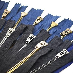Wholesale <b>Jeans</b> zipper 4YG 5YG <b>4</b>.5YG Custom Size Color Short Men <b>Women</b> Denim Auto Lock Back Zip <b>Jeans</b> Metal Zipper for <b>Jeans</b> - Product Image 1