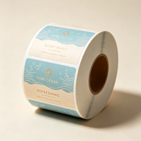 Etiqueta Autoadhesiva Impermeable, Impresión de Etiquetas de Vinilo, Pegatinas con Logotipo Personalizado