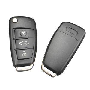 <span class=keywords><strong>Coque</strong></span> de clé de <span class=keywords><strong>voiture</strong></span> 3 boutons Remplacement Télécommande Fob Case Clé sans clé pour AUDI A3,A4L,A6L,Q3,Q4,Q5 - Product Image 1