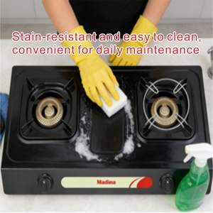 เตาแก๊สสองหัว แผงเหล็กเคลือบสีแบบรีดเย็น |   เตาปรุงอาหารกลางแจ้งประหยัดพลังงาน ทนทาน สำหรับโรงแรมและครัวเรือน |   เตาแก๊ส 2 หัว - Product Image 5