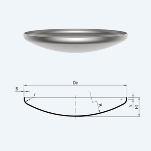 Testa Bombata Saldabile Lucidata Resistente alle Alte Temperature con Elevata Resistenza alla Trazione e Allungamento, Finitura Argento Lucido per Scambiatori di Calore - Product Image 6