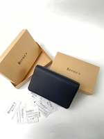 Dompet Genggam Unisex Beena, Tas Tangan Fashionable, Resleting, Anti RFID, Tahan Lama, Bisnis Kasual, Multifungsi