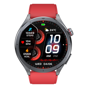 Nouvelle montre connectée ECG ET472 2026 avec fonction d'appel, <span class=keywords><strong>lampe</strong></span> de poche, assistant vocal IA et surveillance de la température corporelle - Product Image 6