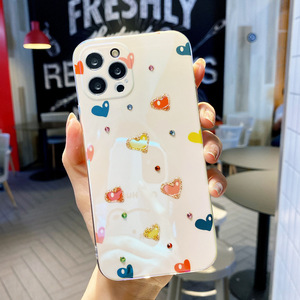 Lovebay-<span class=keywords><strong>coque</strong></span> de téléphone <span class=keywords><strong>holographique</strong></span>, étui scintillant 3d en tpu, pour <span class=keywords><strong>iphone</strong></span> <span class=keywords><strong>11</strong></span> xr xr xs max, fantaisie pour filles, mobile - Product Image 1