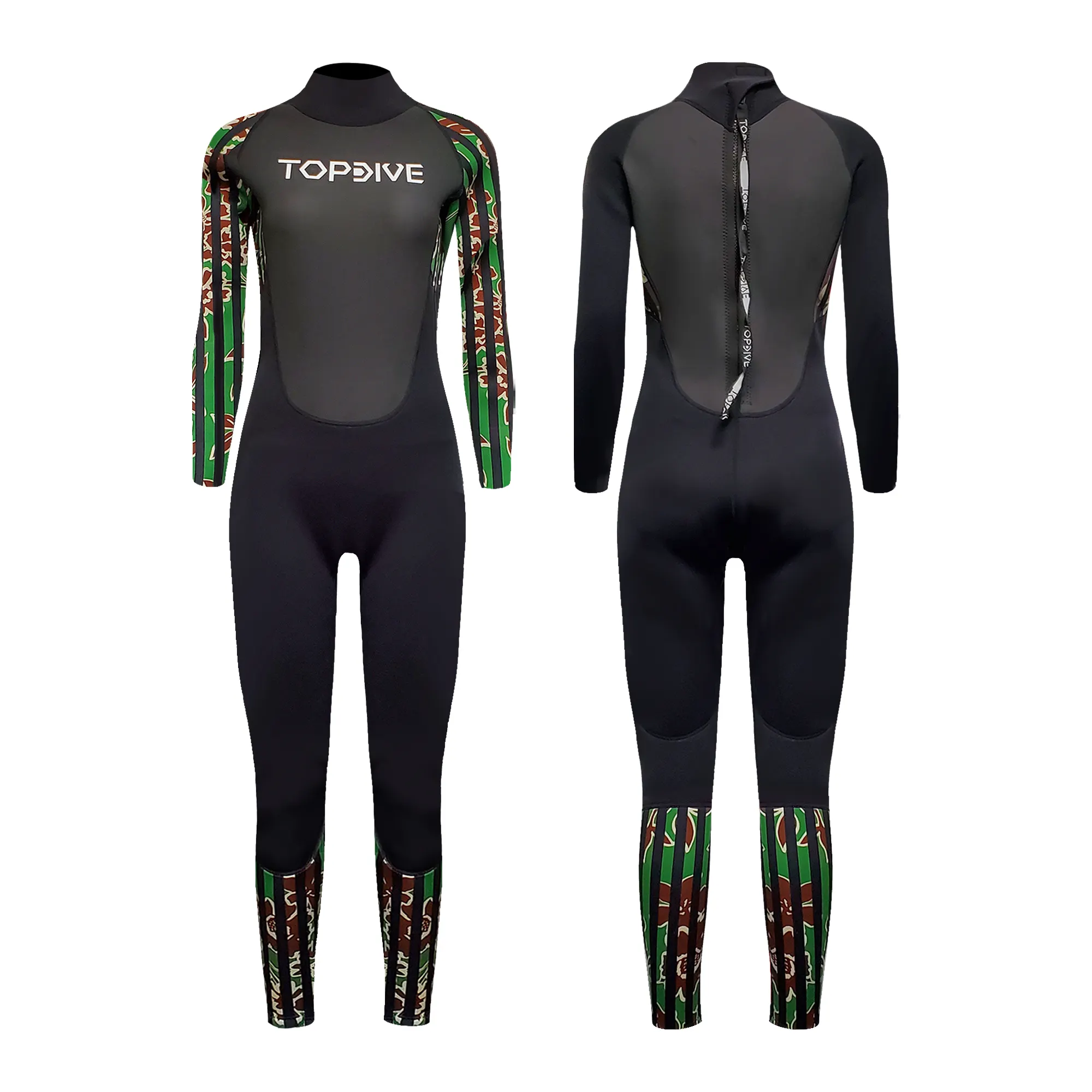 UV-Bescherming Kleding Snorkelen Lange Mouw Wetsuit Vrouwen Strand Surfen Duikpak