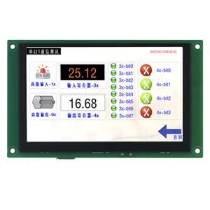 4.3 Inci 480*272 UART Layar LCD TFT RS232 RS422 RS485 USB TFT Layar Sentuh Modul LCD