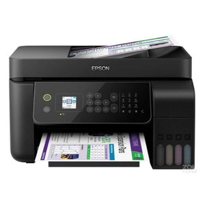 Para E Pson L141 A3, Impresora Multifuncional con Tinta para Impresión a Doble Cara, Copia, Escaneo y Fax, L14158 para E Pson - Product Image 1