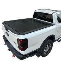 Couvercle de Tonneau à rouleau pour camionnettes rétractable rétractable pour Tundra pour Hilux pour Tacoma Ranger BYD pliant étanche