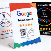 Carte NFC réutilisable pour les avis Google, outil d'avis RFIDSmart, appuyez pour écrire un avis