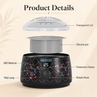 Máquina Profesional para Depilación con Cera, 500 ml, Enchufe Estadounidense, Europeo y Australiano, Calentador de Cera Portátil al por Mayor para Salón de Belleza y Uso Doméstico