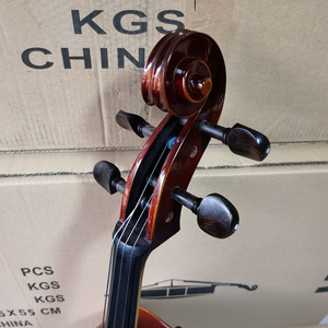 צ'לו סטודנטיאלי Yashi YSC002-A 4/4 איכותי בעבודת יד, עם פלטה מעץ אשוח מלא וגב/צדדים מעץ מייפל, במחיר זול לסיטונאות - Product Image 6