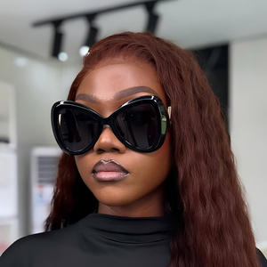 89283 Nouvelle Tendance Lunettes de Soleil Monobloc à Grande Monture Style Hip-Hop pour Femme, Lunettes de Soleil Oversize pour Homme - Product Image 1