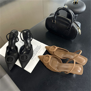 Nuevas Sandalias de Tacón Alto Stiletto para Mujer, Elegantes y Sexys, con Punta, Antideslizantes y Transpirables, Ideales para Fiestas - Product Image 4