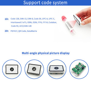 Mini Lector de Códigos QR EMT8120D al Mejor Precio, Módulo Escáner de Códigos de Barras Integrado con Interfaz USB, en Stock - Product Image 5