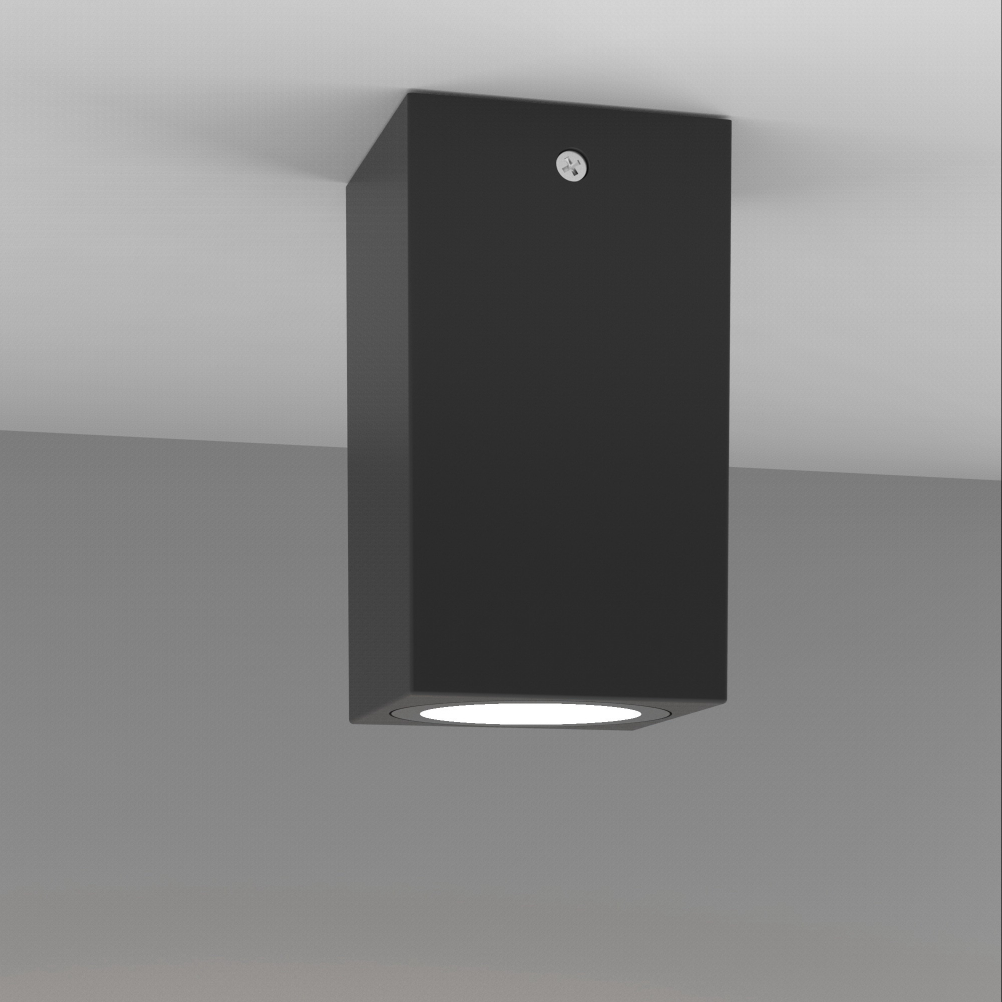 PL376 yuyao factory square MAX.7W GU10 патрон светодиодный потолочный светильник для улицы