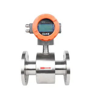 dn150 electromagnetic flow meter stainless water supply and drainage flowmeter