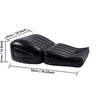 Sofa Tiup Modern Kursi Camping Sofa Udara Portabel Lounge Luar Ruangan RV Perjalanan Malam Film Loveseat Anti Bocor Tahan Lama