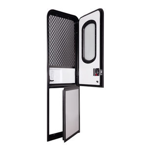 <span class=keywords><strong>Puerta</strong></span> Doble de Aluminio de Alta Resistencia para <span class=keywords><strong>Autocaravana</strong></span>, Estilo Ascendente y Descendente, 620*1800 mm, para Caravana o <span class=keywords><strong>Autocaravana</strong></span> - Product Image 1