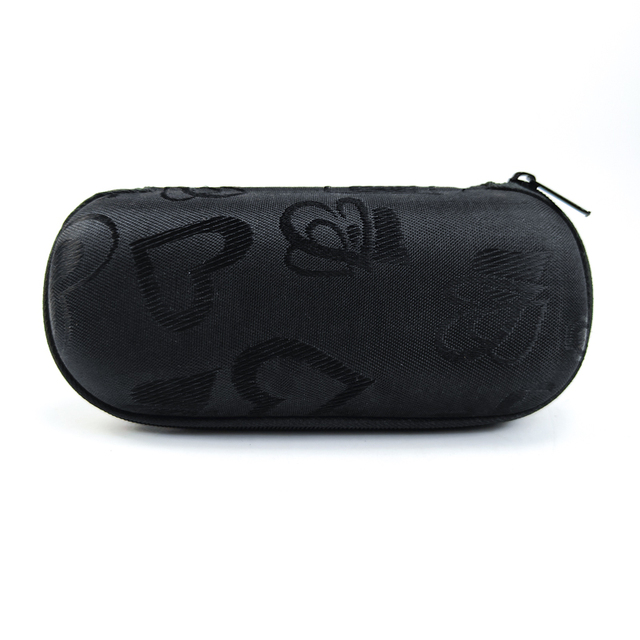 Luxury Black Hard Shell EVA Sunglasses Storage Case Fashion Portable Sports Kid Sunglasses Box Travel Zipper Eyeglasses Case