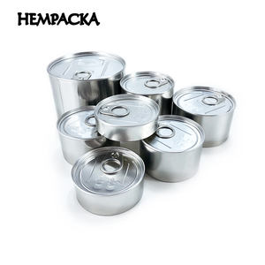 HEMPACKA boş Metal yuvarlak boya kutusu kapaklı teneke kutu üretici toplu - Product Image 5