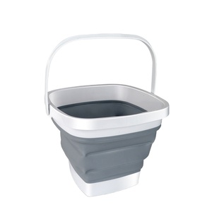 Masthome Nhựa Ráp Decrotate Quà Tặng Vuông Xô Sản Xuất Cấp Thực Phẩm Xách Tay Xô - Product Image 1