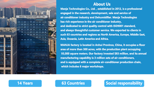 Système de climatisation Inverter VRF Manja 14KW WiFi compact avec unité extérieure de <span class=keywords><strong>condensation</strong></span> à faible consommation d'énergie - Prix bas - Product Image 3