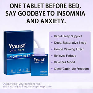 OEM/ODM Tiras Orales de Melatonina para Adultos, Sin Gluten, Favorecen el Sueño Rápido, Equilibran el Estado de Ánimo, Suplemento Dietético Personalizado - Product Image 6