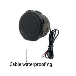 <span class=keywords><strong>DC</strong></span> 4-100V LED dijital ekran iki telli su geçirmez voltmetre araba gerilim akım ölçer Volt dedektörü test cihazı elektrikli DIY malzemeleri - Product Image 3