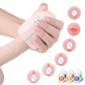 S-Hande Masculino Masturbador Realista Texturizado Bolso Bichanos Oral <span class=keywords><strong>Vagina</strong></span> Sexo Silicone <span class=keywords><strong>Sex</strong></span> <span class=keywords><strong>Toys</strong></span> para Homens - Product Image 1