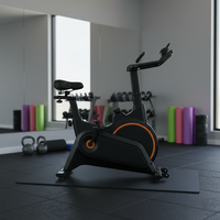 Nouveau vélo de spinning magnétique manuel pour exercice intérieur, capacité de charge 120 kg, vélo d'appartement pour la maison, vélos d'exercice magnétiques