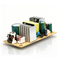 Carte d'alimentation à cadre ouvert personnalisable, étanche, 4A, triple sortie 15V, isolée par commutation, pour montage sur circuit imprimé, pour purificateur d'eau audio