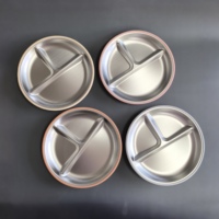 Ensemble de 3 pièces pour l'alimentation des bébés : Assiette, tasse et cuillère, vaisselle pour tout-petits, bol d'alimentation sans BPA, prêt à être expédié, produits pour bébés OEM