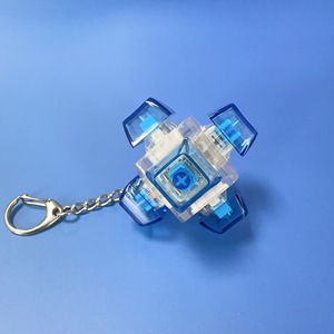 מקלדת מכנית 6 מקשים בעיצוב חדשני עם כיסויי מקשים שקופים לחלוטין, בודק מתגים ומחזיק מפתחות לחיצה - Product Image 5