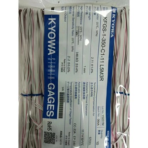 Sensores de deformación Kyowa KFGS-1-350-C1-11 L5M de 7 mm de acero para medición de precisión, fabricados en Japón - Product Image 2