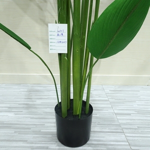 6FT trang trí nội thất Faux chim của Thiên Đường cây cọ nhân tạo cảm ứng thực sự thân cây chuối cây skybird với nồi nhọn laves - Product Image 5