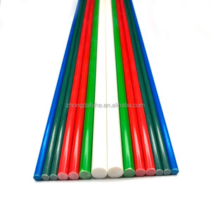 Tiges en fibre de verre solides d'usine, tiges en PRFV 4mm 5mm 6mm 7mm 8mm 9mm 9.5mm 10mm 12mm 12.7mm, piquets en fibre de verre pour le soutien des arbres - Product Image 3