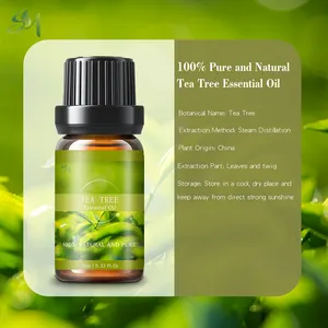2023 Manufacturer Supply Aromatherapy Pure Natural Essential Oil Tea Tree Lavender Rose For Massage Sexy Enlargement Oil Spray