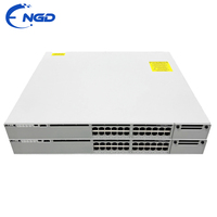 Oferta Especial: Switch de Datos Cisco C9300-24T-E de 24 Puertos con Interfaz de Uplink Modular, Dispositivo de Red Catalyst 9300