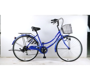Vélo en vente <span class=keywords><strong>24</strong></span> <span class=keywords><strong>pouces</strong></span> 7 vitesses carton d'acier pour femmes vélo de ville pour dames - Product Image 2
