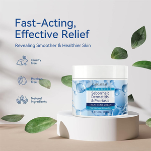 Crème pour la dermatite séborrhéique, crème pour le psoriasis, traitement de la dermatite séborrhéique, crème pour l'eczéma et le psoriasis pour le <span class=keywords><strong>cuir</strong></span> <span class=keywords><strong>chevelu</strong></span> et la peau sèche - Product Image 4