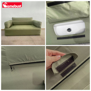 Amebust <b>Inflatable</b> <b>Sofa</b> 172x85x82cm PVC Fabric Covered Modern Design Indoor Outdoor Use - Product Image 5