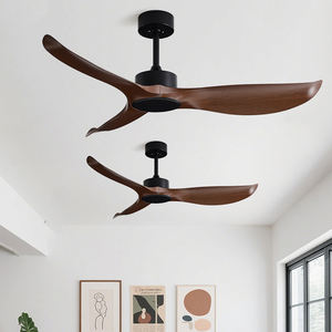 Plafonnier LED moderne à vente chaude avec moteur AC/DC, couleur blanche, <span class=keywords><strong>lustre</strong></span> et ventilateur avec télécommande pour salon - Product Image 2