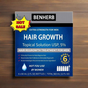 Óleo Orgânico de Biotina para Regeneração Capilar OEM, Fórmula Líquida Concentrada 5%, Uso no Couro Cabeludo para Homens e Mulheres, Prevenção da Queda de Cabelo, Crescimento Rápido - Product Image 2