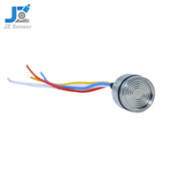 Sensor tekanan diafragma bersertifikasi CE kustom JZsensor 0.25% akurasi-100kPa 100MPa rentang Air Gas pembilas vakum 316L