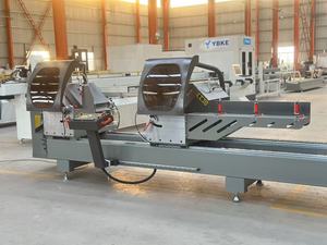 เครื่องตัดอลูมิเนียม CNC อัตโนมัติแบบสองหัว ความแม่นยำสูง สำหรับทำหน้าต่างและประตู - Product Image 3