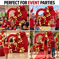 Kits en gros de décorations personnalisées pour arrière-plan de ballons de football, pour événements sportifs, cabines photo, mariages, anniversaires et célébrations de marque