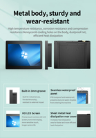PC tout-en-un industriel tactile 19 pouces Windows 11 Android VGA RS232 RS485 LAN USB2.0 TF 4G WiFi IP65 étanche